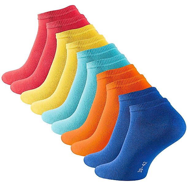 Cotton Prime® Sneakersocken (10-Paar) in angenehmer Baumwollqualität günstig online kaufen