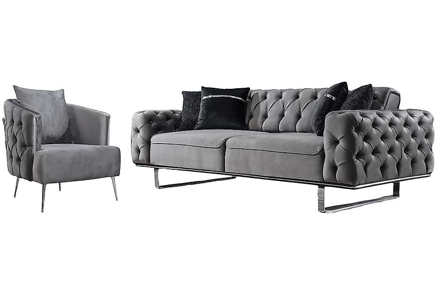 Villa Möbel Polstergarnitur Roma, (Set, 2-tlg), günstig online kaufen