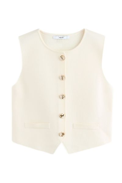 Next Anzugweste Elegante, geknöpfte Weste (1-tlg) günstig online kaufen
