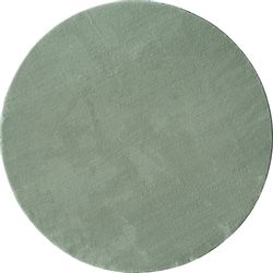 merinos Teppich "Loft 37" rund 16 mm Höhe Kunstfellteppich besonders weich günstig online kaufen