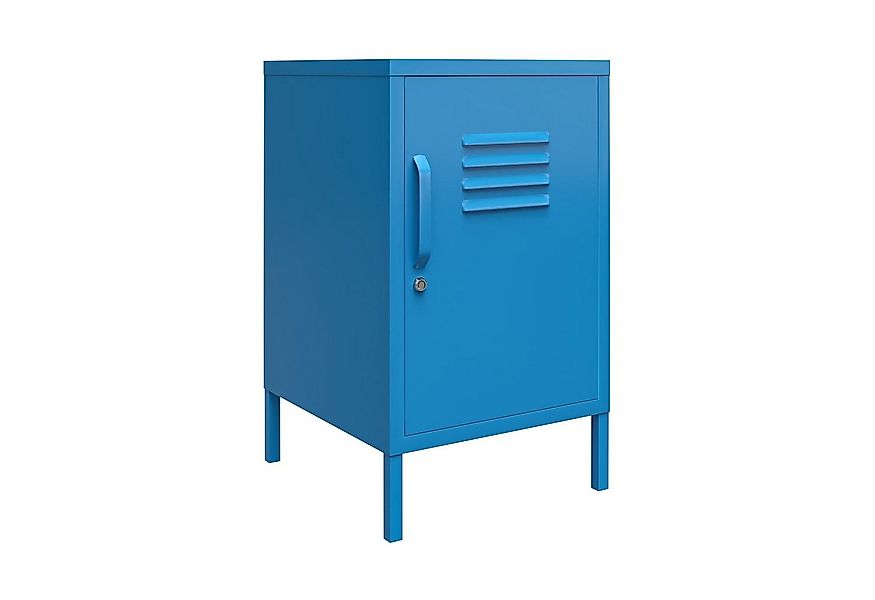 loft24 Nachtschrank Cache Beistellschrank aus Metall, Retro Design günstig online kaufen