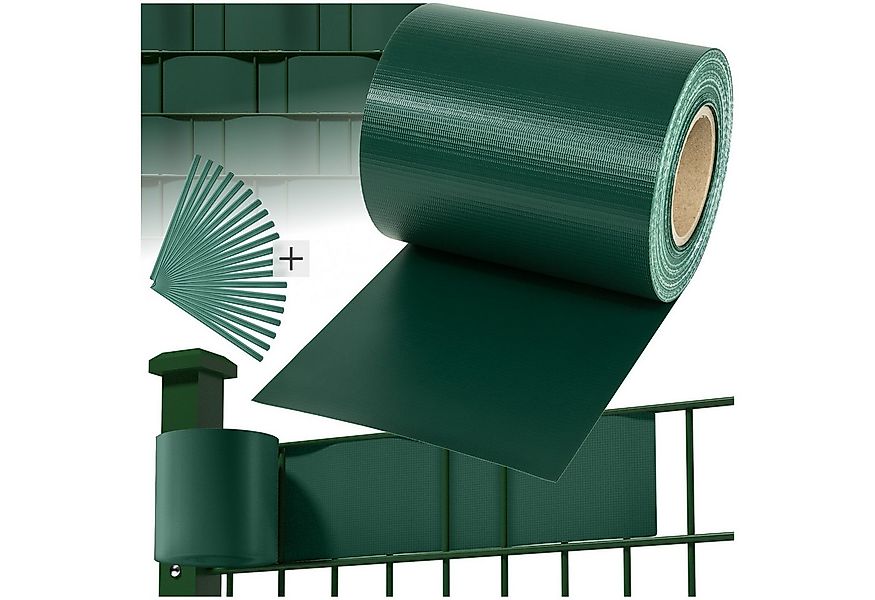 tectake Sichtschutzzug Sichtschutzstreifen, Einzelstab- und Doppelstabmatte günstig online kaufen