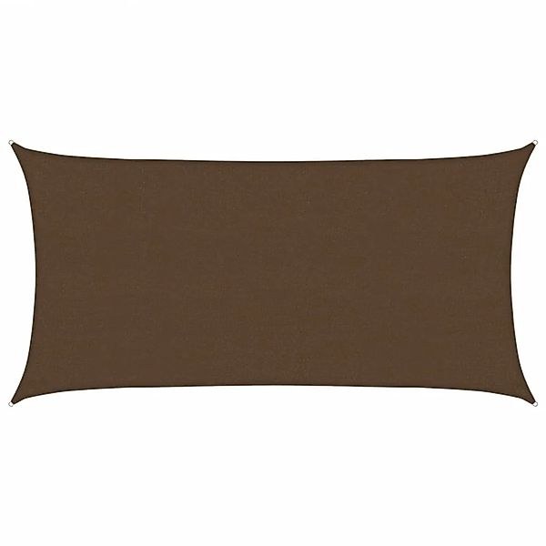vidaXL Sonnensegel 160 g/m² Braun 2,5x5 m HDPE 311786 günstig online kaufen
