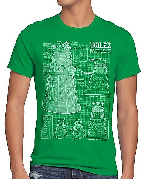 style3 T-Shirt Dalek who time police doctor box space dr tv zeitreise dokto günstig online kaufen