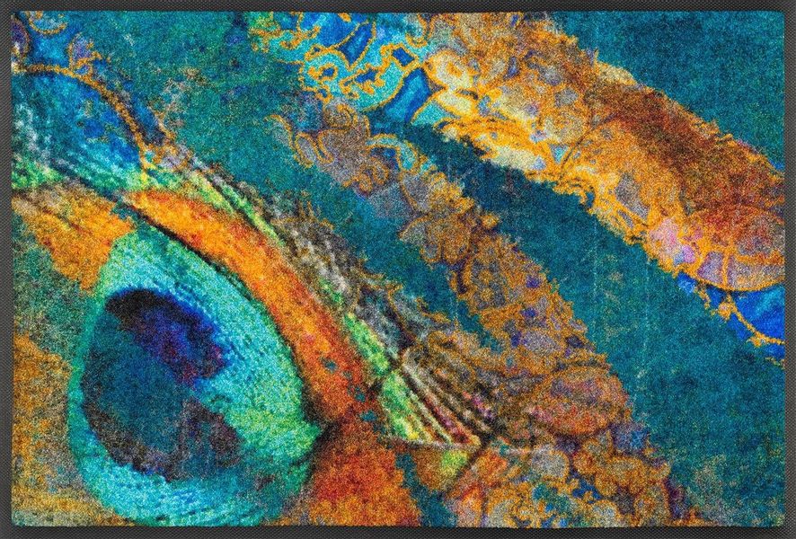 wash+dry by Kleen-Tex Fußmatte Exotic Pavo, günstig online kaufen