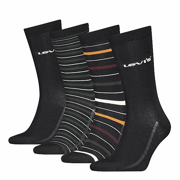 Levis Socken "LEVIS REG CUT STRIPE GIFTBOX 4P", (4er Pack) günstig online kaufen