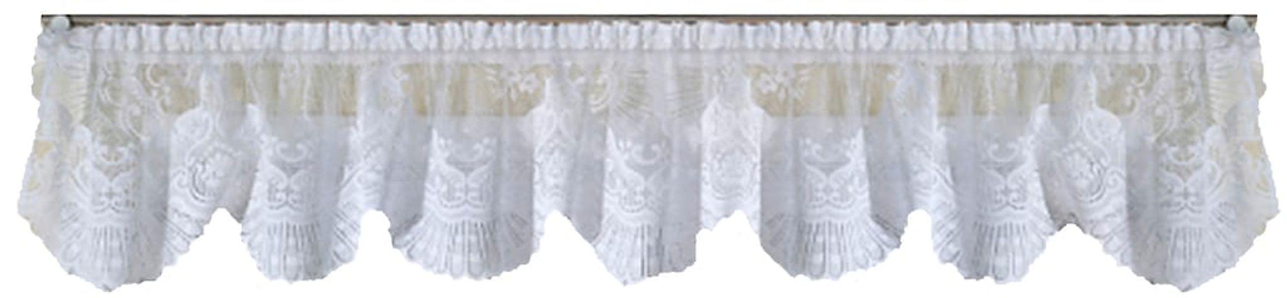 Weckbrodt Querbehang "Siena" Kräuselband 1 Stk. tlg. Jacquard, strukturiert günstig online kaufen