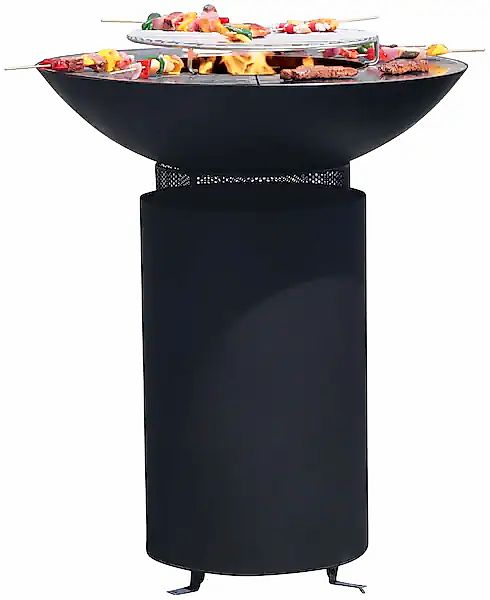 WESTMANN Grillkamin »LG941-2« BxTxH: 75x75x94 cm günstig online kaufen