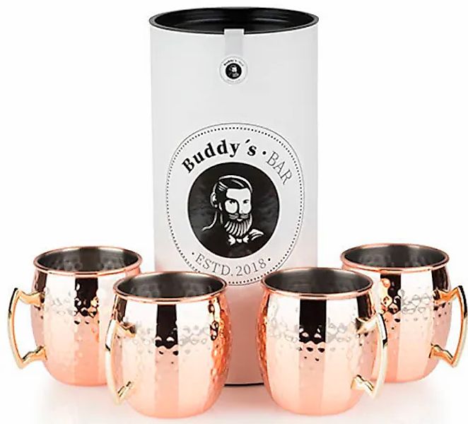 Buddy's Becher »Buddy´s Bar« Moscow Mule Becher, 500 ml, hochwert. Edelstah günstig online kaufen