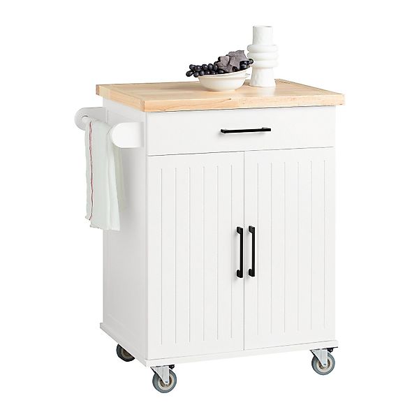 SoBuy Küchenwagen FKW119, Servierwagen mit Arbeitsplatte günstig online kaufen
