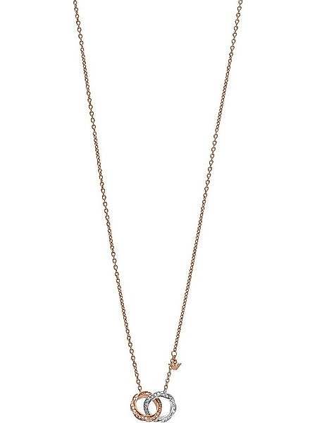 Emporio Armani Collier Emporio Armani Damen-Kette Edelstahl Glasstein günstig online kaufen