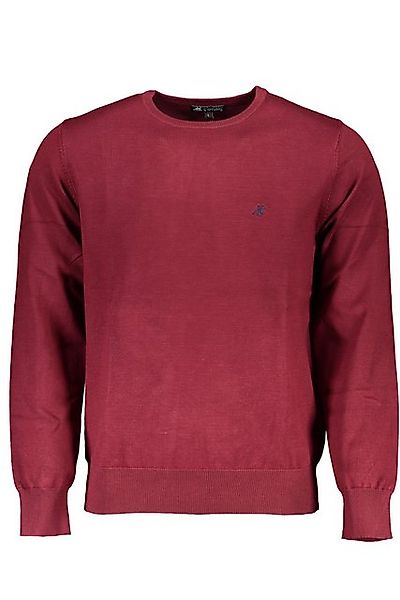U.S. GRAND POLO Strickpullover Herrenpullover in Rot: Übergröße, Rundhals & günstig online kaufen
