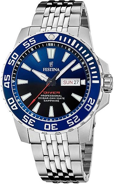 Festina Quarzuhr Diver Collection F20661/1, Armbanduhr, Herrenuhr, Quarzuhr günstig online kaufen