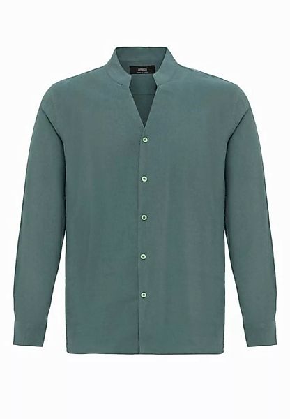 Antioch Blusenshirt Portonovo - Stand Collar - Long Sleeve - Regular Fit günstig online kaufen