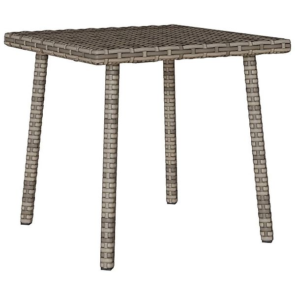 vidaXL Gartentisch Garten-Couchtisch Rechteckig Grau 40x40x37 günstig online kaufen