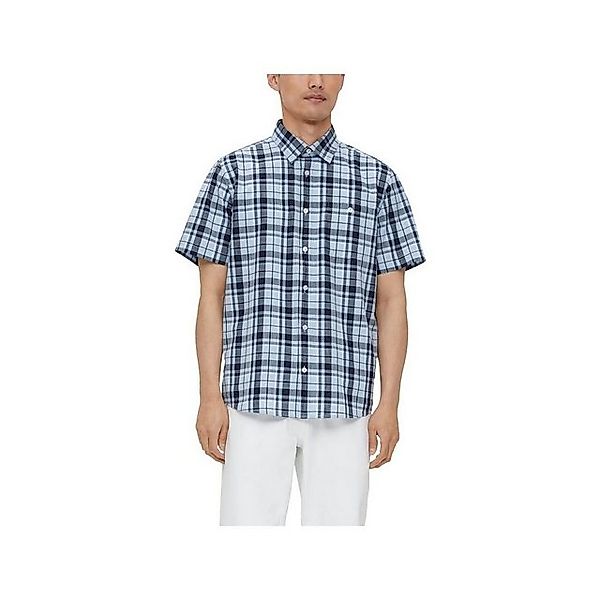 s.Oliver Kurzarmhemd s.Oliver Kurzarmhemd blau (1-tlg., keine Angabe) (1-tl günstig online kaufen
