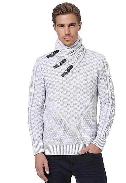 Rusty Neal Strickpullover, mit extravagantem Schalkragen günstig online kaufen