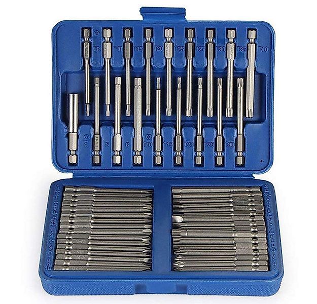 Hikity Bohrer- und Bitset Bit-Set Bitsatz Geeignet für Elektroschrauber 50t günstig online kaufen