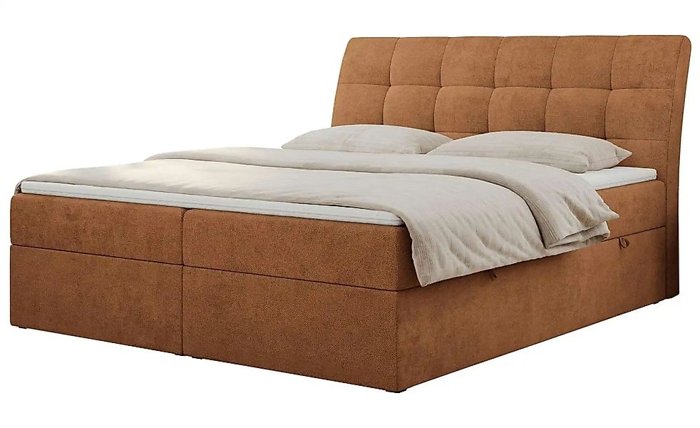 Boxbett mit Bettkasten Diegos ¦ orange ¦ Maße (cm): H: 118 Betten > Komfort günstig online kaufen