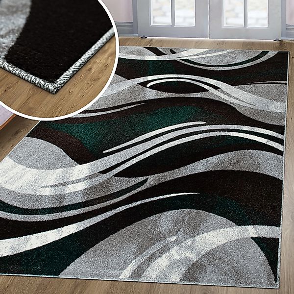 my home Teppich »Joas«, rechteckig, 9 mm Höhe, besonders weicher Kurzflor i günstig online kaufen