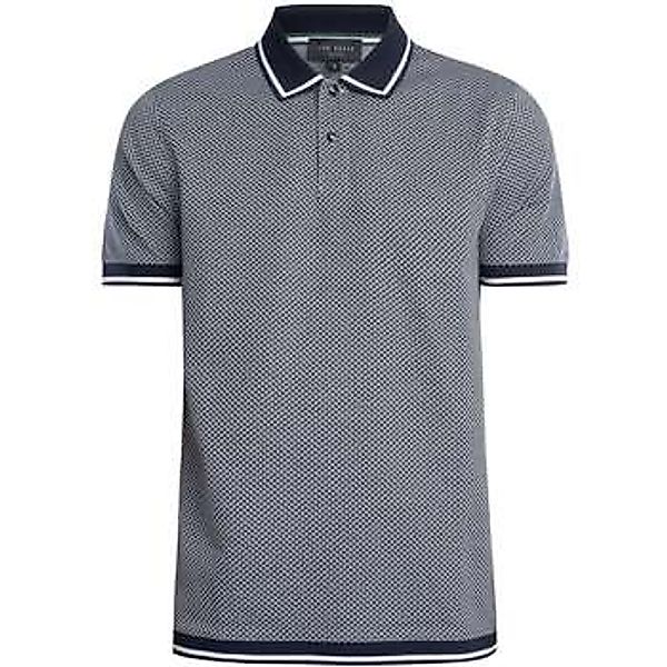 Ted Baker  Poloshirt Poloshirt mit normaler geometrischer Textstruktur günstig online kaufen