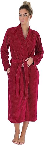 Wewo fashion Damenbademantel 5001, Langform, Kunstfaser, günstig online kaufen