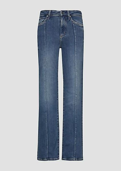 s.Oliver 5-Pocket-Jeans Jeans Flare / Slim Fit / Mid Rise / Flared Leg / mi günstig online kaufen