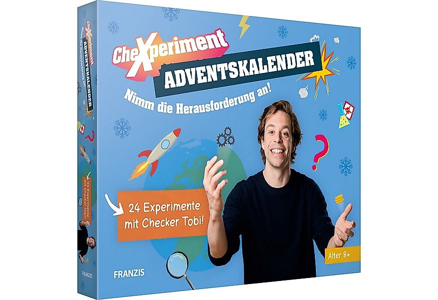 Franzis Spielzeug-Adventskalender FRANZIS CheXperiment Adventskalender günstig online kaufen