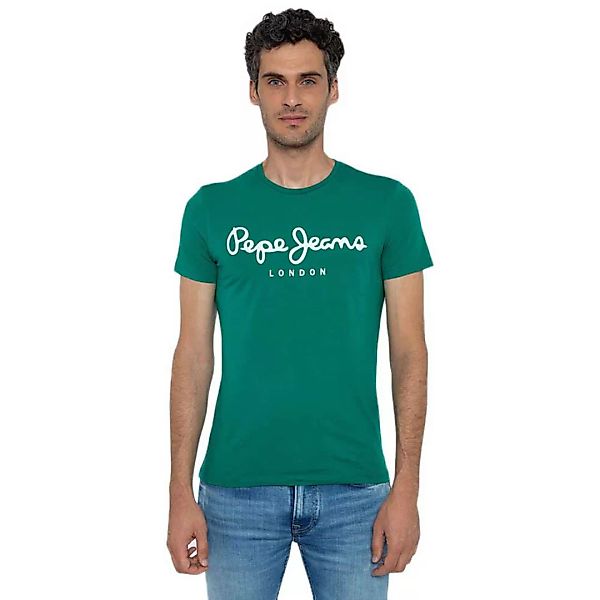 Pepe Jeans Original Stretch Kurzarm T-shirt L Emerald günstig online kaufen