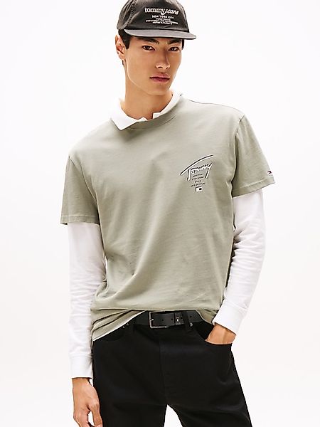 Tommy Jeans Herren T-Shirt Dm0dm22120 günstig online kaufen