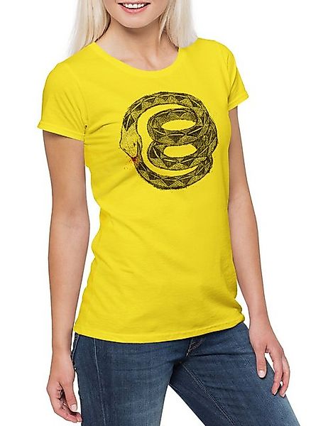Urban Backwoods Print-Shirt Gadsden Ouroboros Snake Damen T-Shirt Gadsden F günstig online kaufen