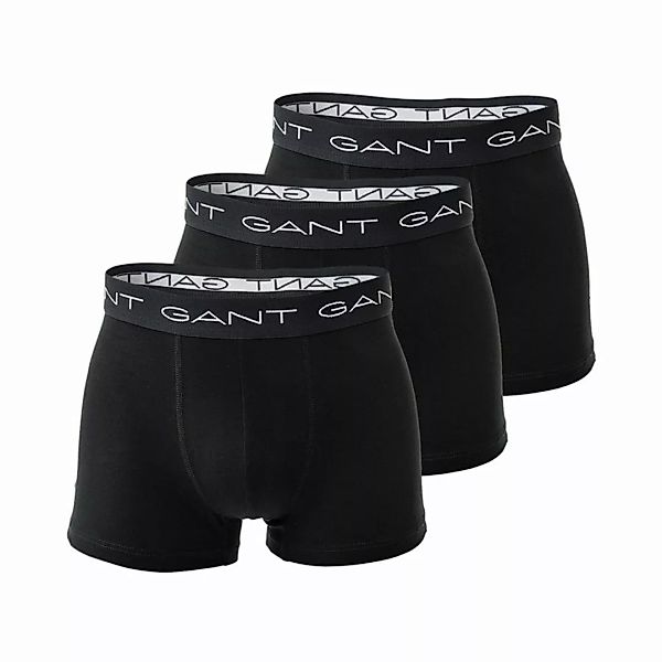 GANT Herren Boxer Shorts, 3er Pack - Trunks, Cotton Stretch günstig online kaufen