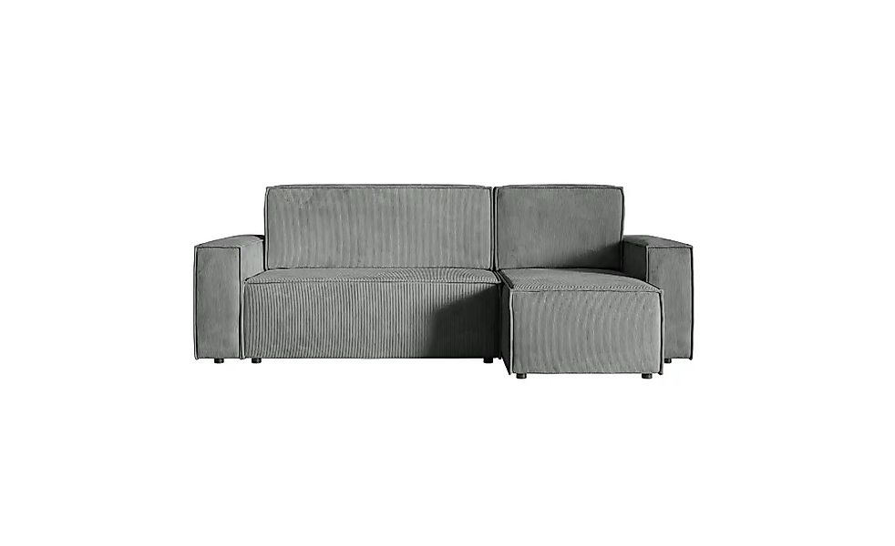 Ecksofa mit Schlaffunktion Copertino ¦ grau ¦ Maße (cm): B: 259 H: 84 Polst günstig online kaufen