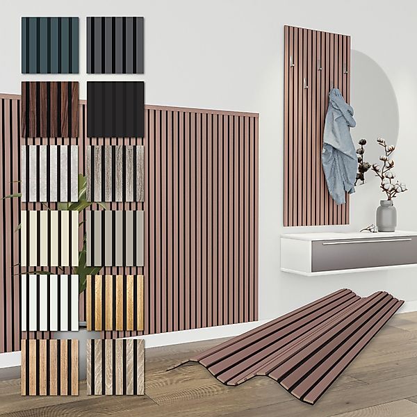 Hexim Wanddekoobjekt APH03 (Akustikpaneele 138,5x60cm Holz günstig online kaufen