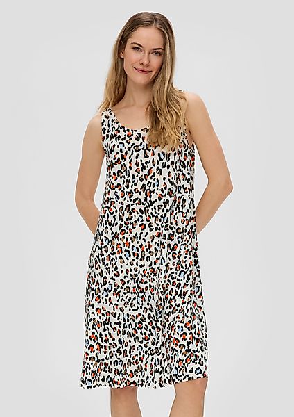 s.Oliver Minikleid Lockeres ärmelloses Kleid in günstig online kaufen