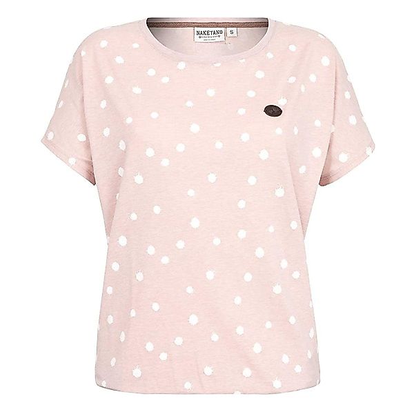 naketano T-Shirt Damen rosa mit weißen günstig online kaufen