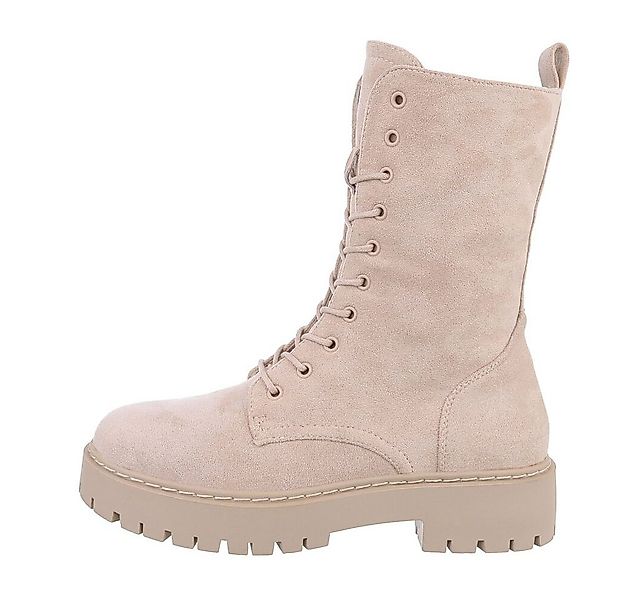 Ital-Design Damen Schnürschuhe Freizeit Schnürstiefelette (84338337) Blocka günstig online kaufen