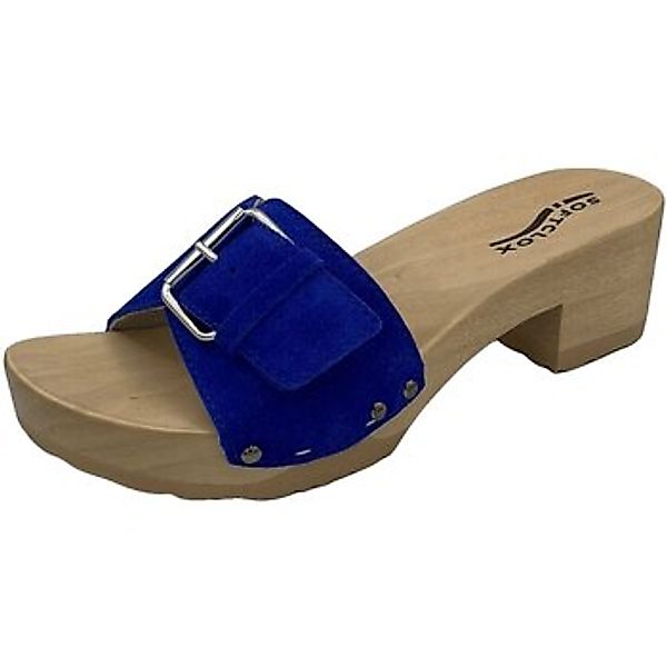 Softclox  Clogs Pantoletten Pali S3595-11 blue orchid Kaschmir S3595-11 günstig online kaufen