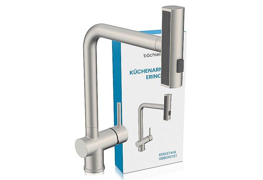 Bächlein Küchenarmatur Erino - Schwenkbare Einhand-Spültischbatterie mit 3 günstig online kaufen