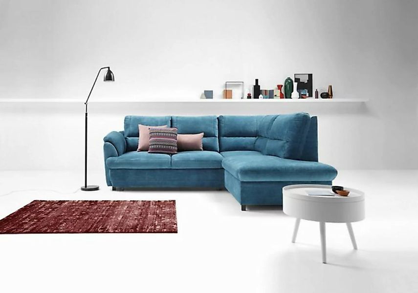 Xlmoebel Ecksofa Neuzeitliches Ecksofa mit modernem Design, Stoffbettcouch günstig online kaufen