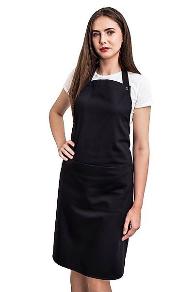 SENTYRZ Kochschürze Küchenschürze Gastronomie Kellnerschürze Schwarz Verste günstig online kaufen
