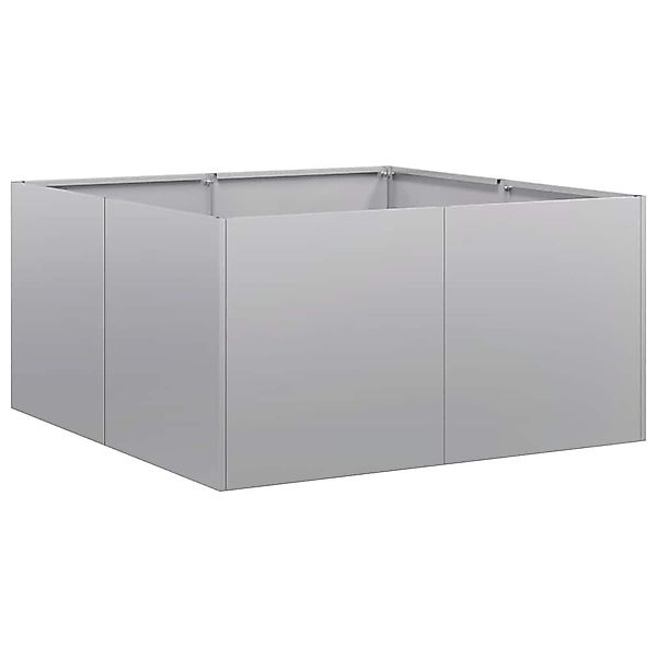 vidaXL Blumentopf Pflanzkübel 80x80x40 cm Verzinkter günstig online kaufen