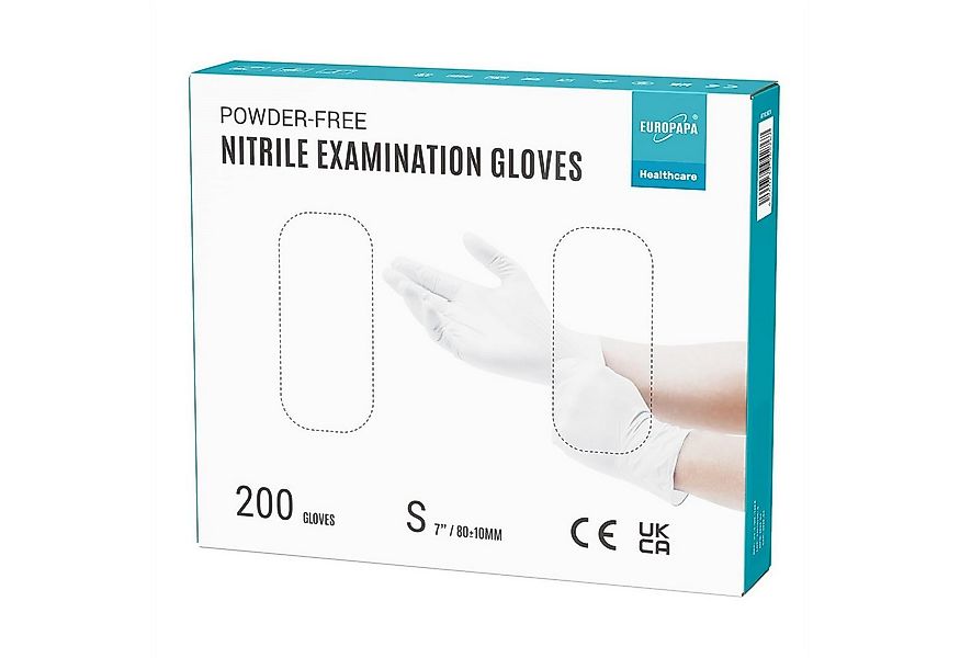 EUROPAPA Nitril-Handschuhe Medical Einmalhandschuhe Untersuchungshandschuhe günstig online kaufen