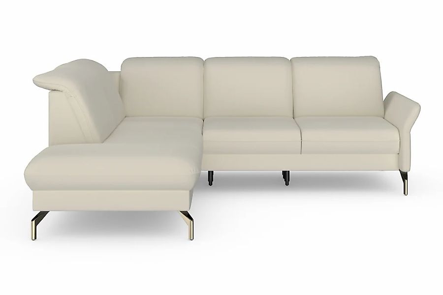 sit&more "Fashion L-Form" wahlweise mit Kopfteilverstellung, Vorziehsitz, m günstig online kaufen