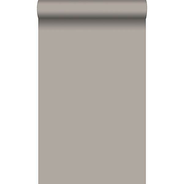 Origin Wallcoverings Tapete Uni Lila Grau 53 cm x 10.05 m günstig online kaufen