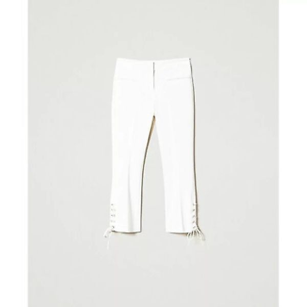 Twin Set  3/4 Jeans PANTALONI CON INTRECCIO E OCCHIELLI Art. 231TP2121 günstig online kaufen