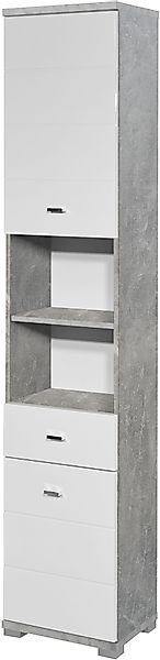 BASIC by Balculina Hochschrank "Pool, Badezimmerschrank BxHxT 38x190x30" 1 günstig online kaufen