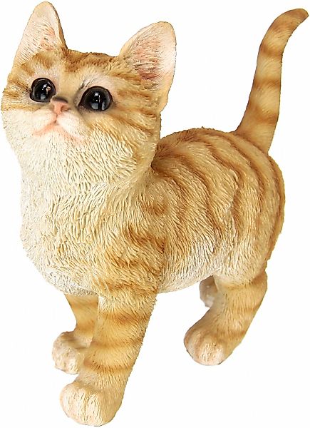 I.GE.A. Dekofigur "Katze", getigerte Katzenfigur, Tierfigur günstig online kaufen