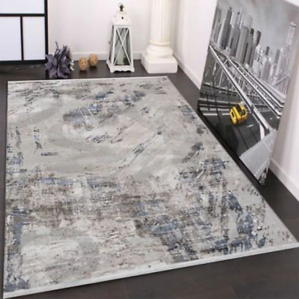Carpetilla Designer wohnzimmer Teppich Abstrakte Musterung Modern Beige Cre günstig online kaufen