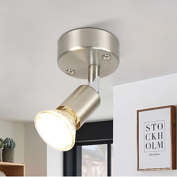 Nettlife LED Deckenstrahler Schwenkbar GU10 1/2/3/4 günstig online kaufen